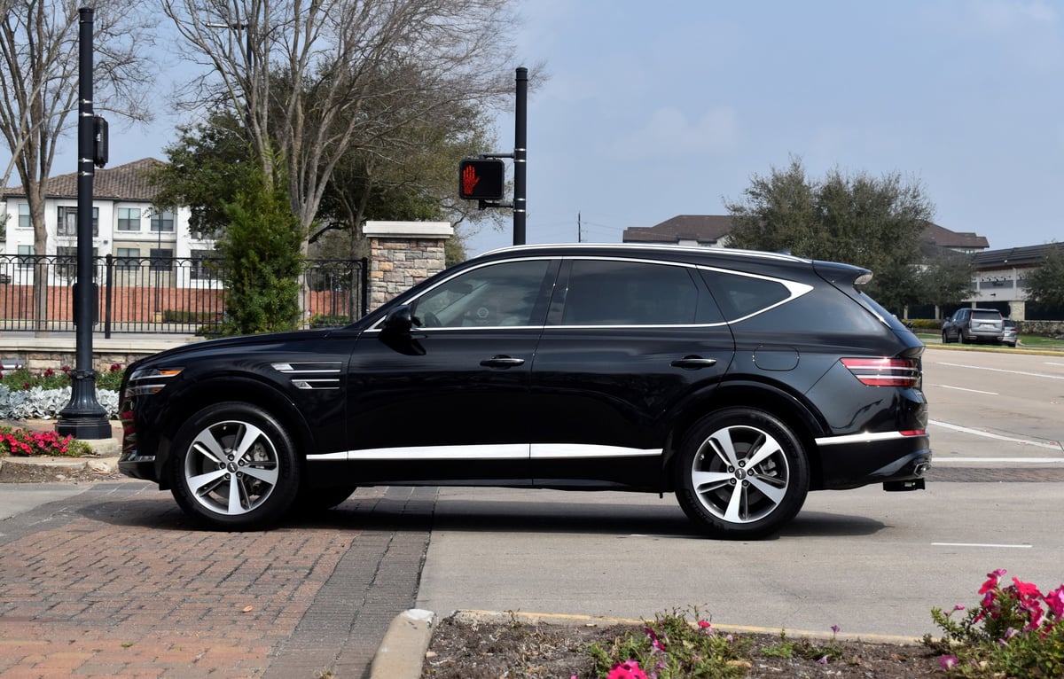 Clean black SUV representing premium mobile auto detailing